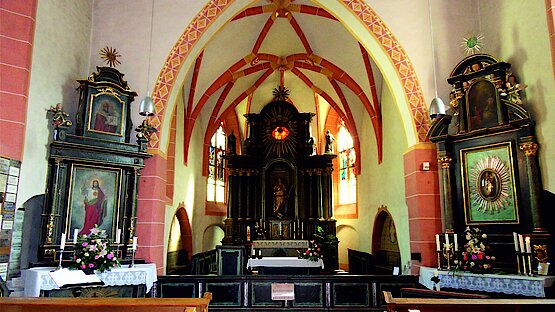 Rosenkranzgebet in Wirzenborn