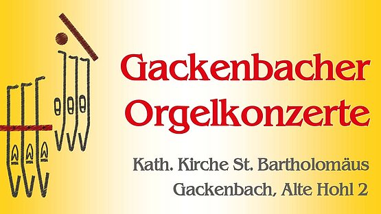 Gackenbacher Orgelkonzert im Mai