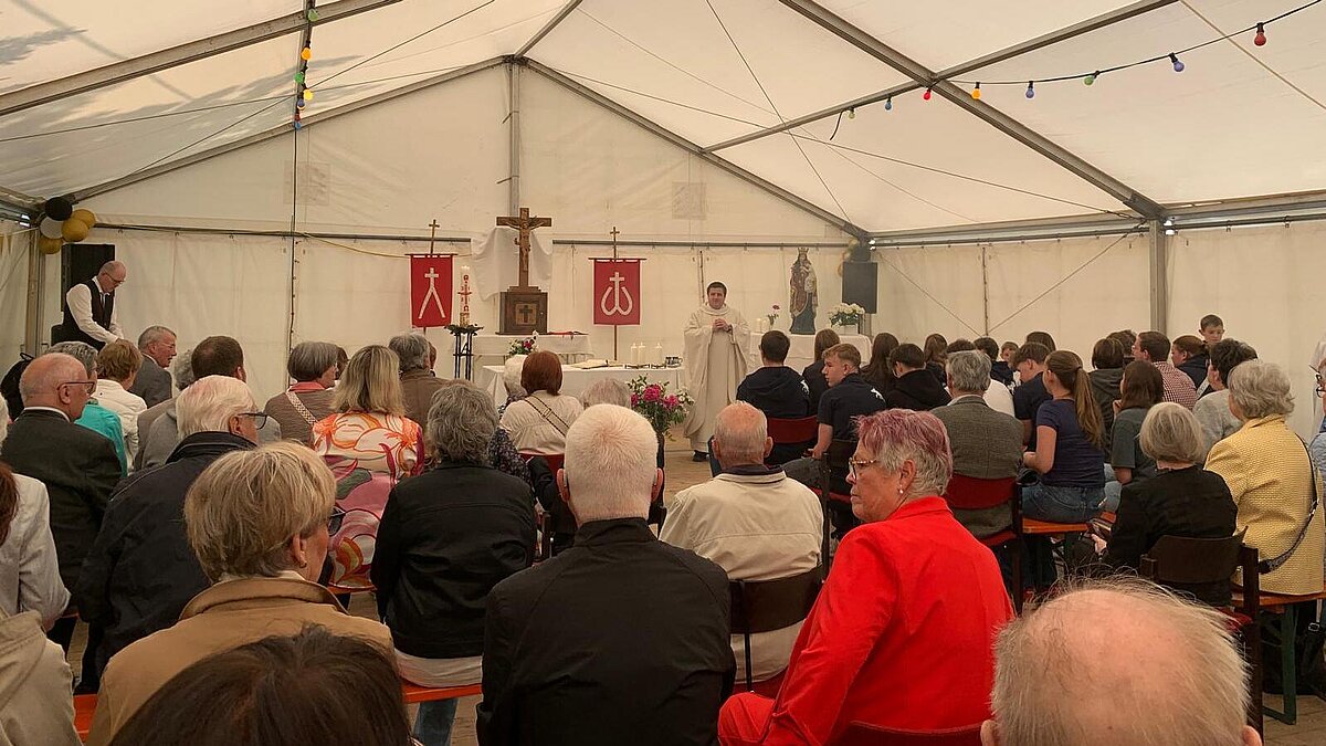 Kirmesgottesdienst in Elgendorf