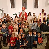 40 Jahre St. Nikolausaktion der Kita St. Georg und der Theatergruppe Arzbach