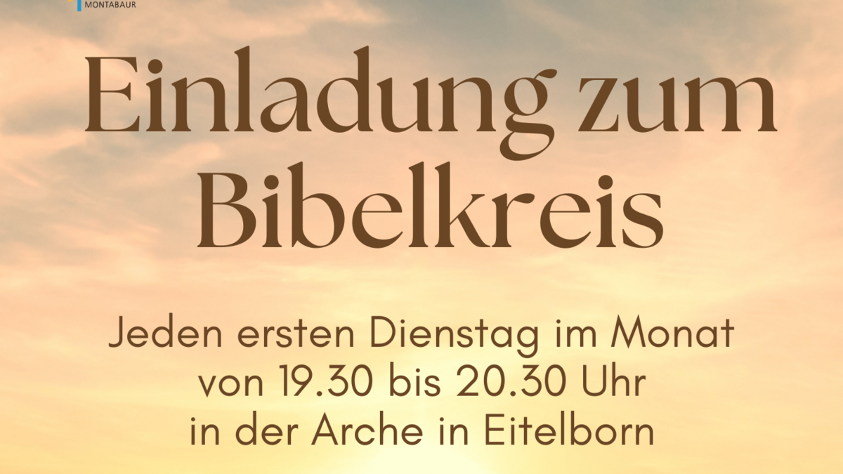 Einladung zum Bibelkreis Eitelborn